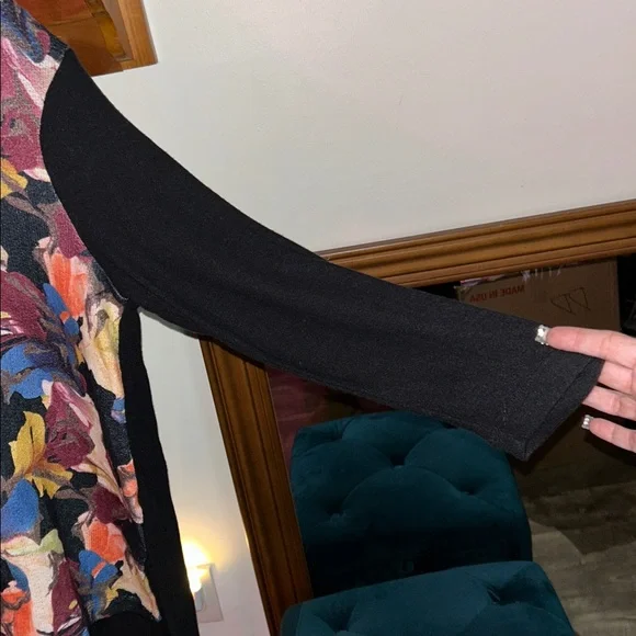 Nally & Millie Black Knit Tunic Top, NWT, SOFT!!!!! - Picture 5 of 6